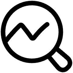 Data Analytics Icon from Plump Line Set