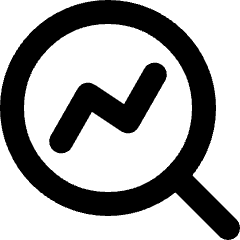Data Analytics Icon from Micro Line Set