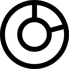 Donut Graph Icon from Core Line Set