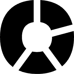 Donut Graph Icon from Flex Solid Set