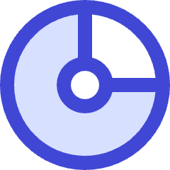 Donut Graph Icon from Sharp Duo Set
