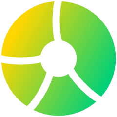 Donut Graph Icon from Plump Gradient Set