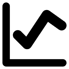 Graph Icon from Core Solid Set