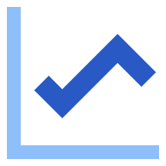 Graph Icon from Sharp Flat Set