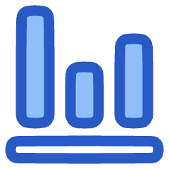 Graph Bar Icon from Plump Duo Set