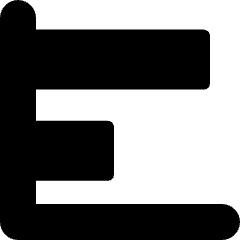 Graph Bar Horizontal Icon from Micro Solid Set