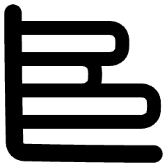 Graph Bar Horizontal Icon from Plump Remix Set