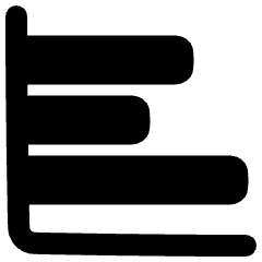 Graph Bar Horizontal Icon from Plump Solid Set