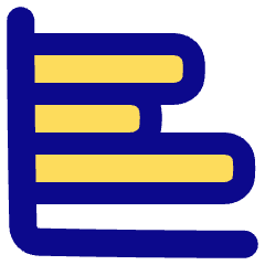 Graph Bar Horizontal Icon from Plump Pop Set