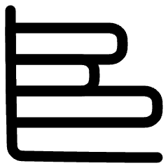 Graph Bar Horizontal Icon from Plump Line Set