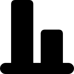 Graph Bar Icon from Micro Solid Set