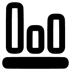 Graph Bar Icon from Plump Remix Set