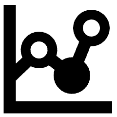 Graph Dot Icon from Sharp Remix Set