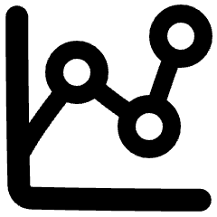 Graph Dot Icon from Plump Remix Set