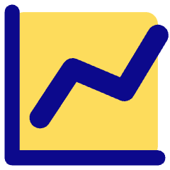 Graph Increase Icon from Core Pop Set