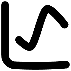 Graph Icon from Flex Solid Set