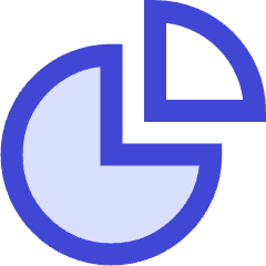 Pie Chart Icon from Sharp Duo Set