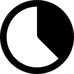 Pie Chart Icon from Core Remix Set