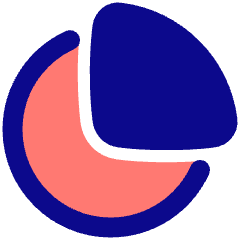 Pie Chart Icon from Plump Pop Set