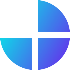 Pie Three Icon from Core Gradient Set