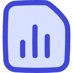Reports Document Analytics Icon from Flex Duo Set