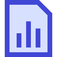 Reports Document Analytics Icon from Sharp Duo Set