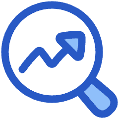 Search Arrow Increase Icon from Plump Duo Set