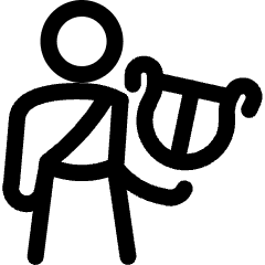 Greek God Apollo Icon from Ultimate Regular Set