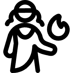 Greek God Hestia Icon from Ultimate Regular Set