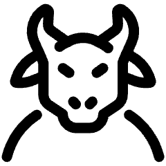 Greek God Minotaur Icon from Ultimate Regular Set