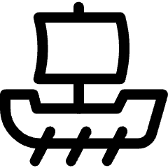 Greek God Ship 2 Icon from Ultimate Regular Set