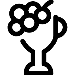 Greek Grape Wine Icon from Ultimate Regular Set