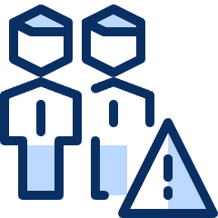 Group Alert Icon from Cyber Duotone Set