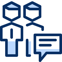 Group Chat Icon from Cyber Duotone Set