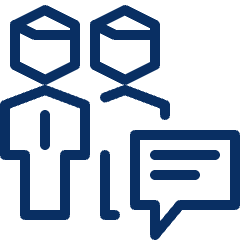 Group Chat Icon from Cyber Line Set