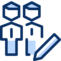 Group Edit Icon from Cyber Duotone Set