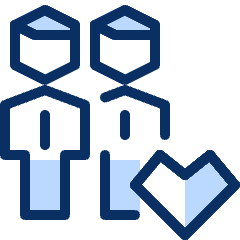 Group Favorite Heart Icon from Cyber Duotone Set