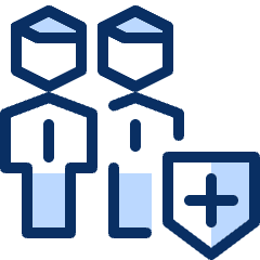 Group Protect Icon from Cyber Duotone Set