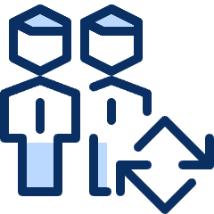 Group Refresh Icon from Cyber Duotone Set