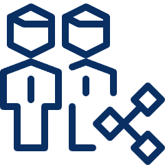 Group Share Icon from Cyber Line Set