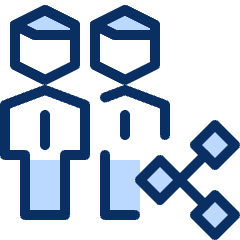 Group Share Icon from Cyber Duotone Set