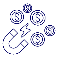 Money Magnet Illustration from UX Line Set