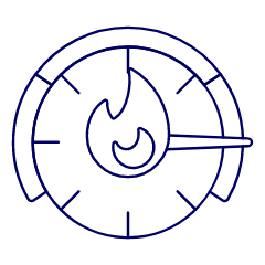 Perfomance Gauge Illustration from UX Line Set