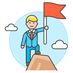Summit Reach 1 Illustration from UX Colors Set