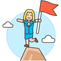 Summit Reach 4 Illustration from UX Colors Set
