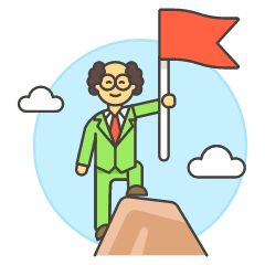 Summit Reach Illustration from UX Colors Set