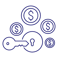 Unlock Money Illustration from UX Line Set