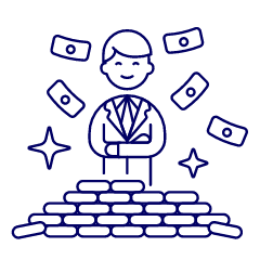Wealthy Person 1 Illustration from UX Line Set