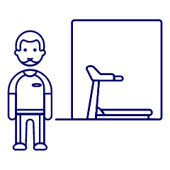 Outfit Gym 4 Illustration from UX Line Set