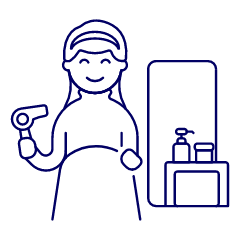 Hairstlye Salon 19 Illustration from UX Line Set